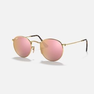 Pink Ray Bans sunglasses w/ case